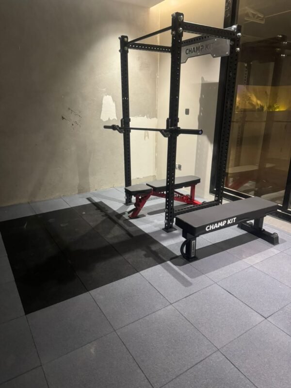 رابل فوم مطاط – أرضيات آمنة وعصرية | موكيت مفروشات الرياض تركيب رابل فوم مطاط في صالة رياضية