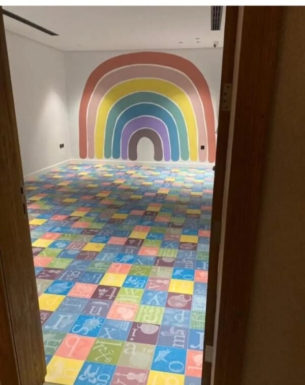 ارضيات فينيل اطفال آمنة في غرف الأطفال بالرياض