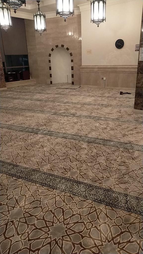 موكيت مساجد – أفضل الأنواع، المزايا، وطريقة الاختيار تركيب سجاد للمساجد في الرياض