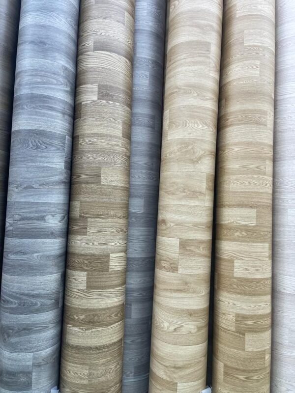 مشمع فينيل رول – الأرضيات العملية والاقتصادية | موكيت مفروشات الرياض مشمع فينيل رول بأشكال خشبية عصرية